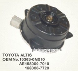Mô tơ quạt két nước Toyota Vios, Corolla Altis